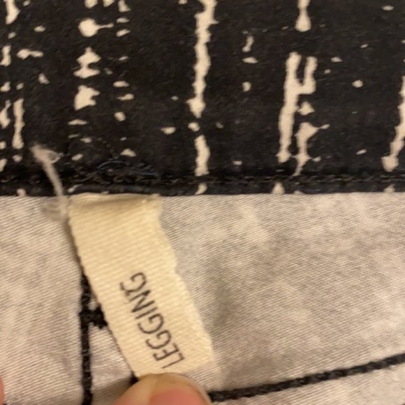 Rag & Bone The Legging Barcode Printed Knit Skinny Pants/ Jeans Size 25 - Picture 10 of 16